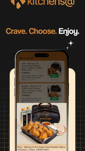 Kitchens@ Food Delivery screenshot