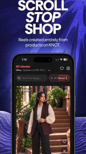 KNOT: 60 Mins Fashion Delivery screenshot