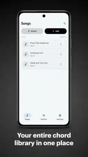 Kordz - Chord Transposer screenshot