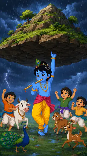 Krishna Stories Game screenshot