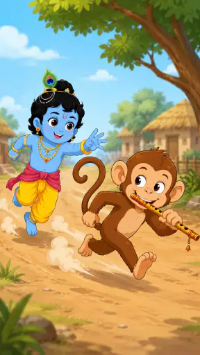 Krishna Stories Game screenshot