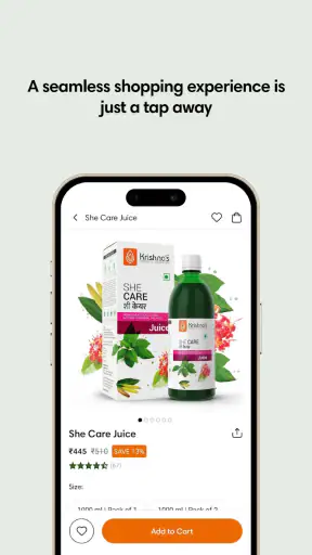 Krishna's Herbal & Ayurveda screenshot