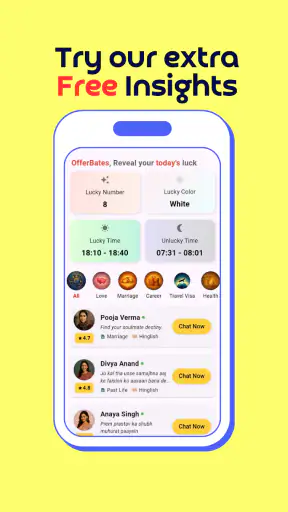 KundliChat Palm Reading & Chat screenshot