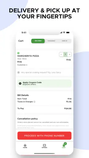 La Milano Pizzeria screenshot