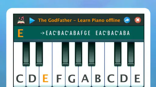 Learn piano notes ABC Do Re Mi screenshot