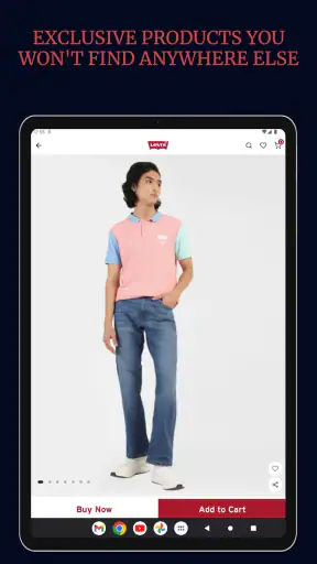 Levi's® India screenshot