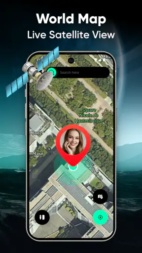 Live 3D Earth Map Viewer screenshot