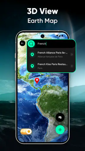 Live 3D Earth Map Viewer screenshot