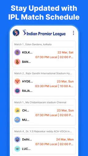 Live Cricket Score screenshot