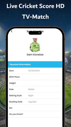 Live Cricket Score HD TV-Match screenshot