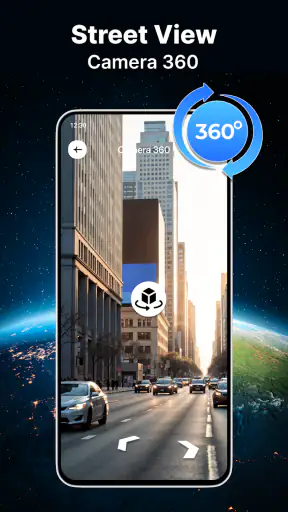 Live Earth Map: 3D View screenshot