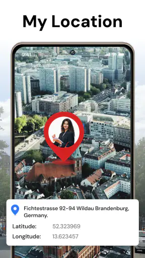 Live Earth Map, GPS Navigation screenshot