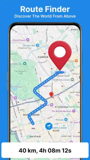 Live Gps Voice Navigation App screenshot