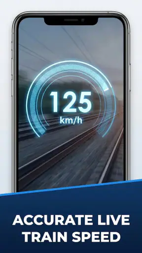 Live Train Speedometer: GPS screenshot