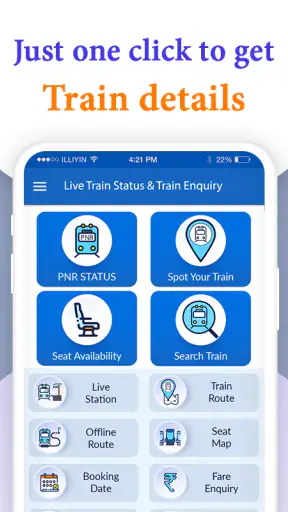 Live Train Status And Train En screenshot