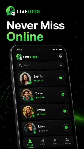 LiveLogg : Last Seen Tracker screenshot