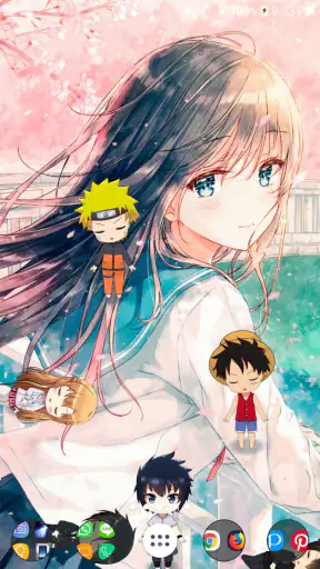 Lively Anime Live Wallpaper screenshot