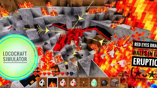 Lococraft Simulator Crafting screenshot