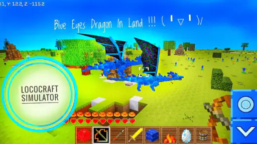 Lococraft Simulator Crafting screenshot
