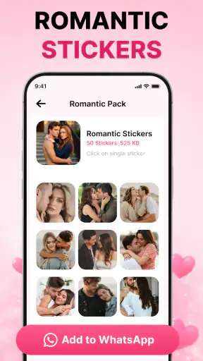 Love Messages & WAStickers screenshot
