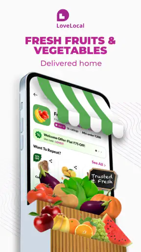 LoveLocal: Grocery App screenshot