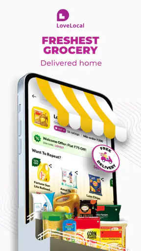 LoveLocal: Grocery App screenshot