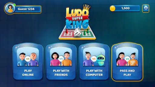 LUDO Super King screenshot