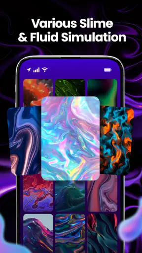 Magic Fluid: Slime Live Wall screenshot