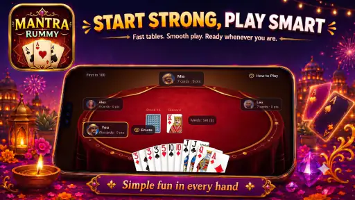 Mantra Rummy:Classic Card Game screenshot