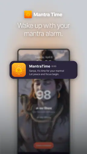 Mantra Time - Wake with mantra screenshot