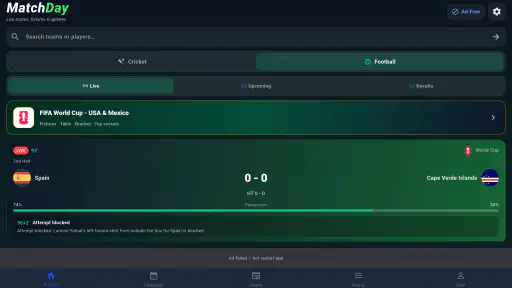 MatchDay 365 screenshot