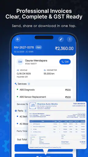 Mechanic Mate - Garage App screenshot