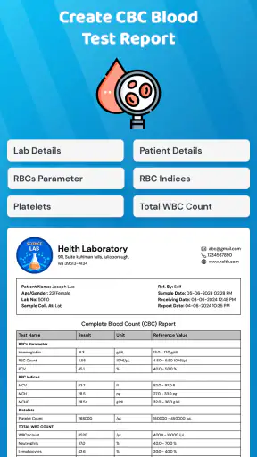 Medical Report & Rx Maker screenshot