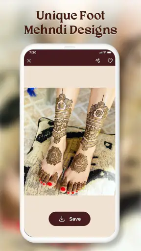 Mehendi design app - मेहंदी ऐप screenshot