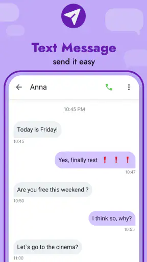 Messages - SMS Texting App screenshot
