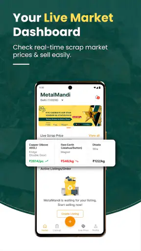 MetalMandi - Scrap Marketplace screenshot