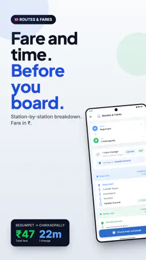 MetroTrack – Hyderabad Metro screenshot