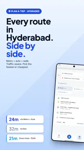 MetroTrack – Hyderabad Metro screenshot
