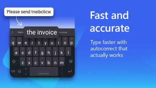 Microsoft SwiftKey AI कुंजीपटल screenshot