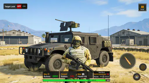 Military Truck Cargo Game 3d screenshot