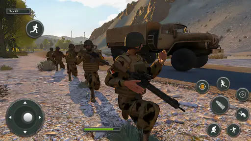 Military Truck Game Simulator screenshot