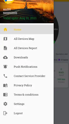 Millitrack screenshot