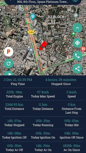 Millitrack screenshot