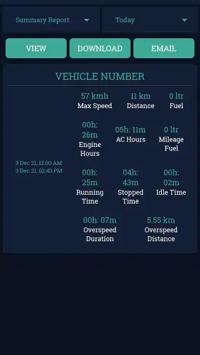 Millitrack screenshot