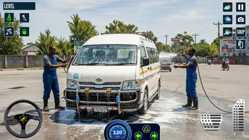 Mini Bus Driving Simulator 3D screenshot
