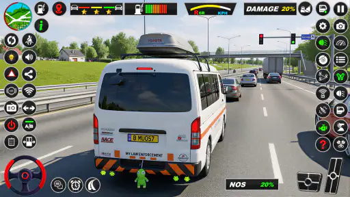 Mini Coach Bus Game Van Game screenshot