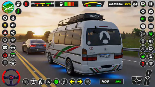Mini Coach Bus Game Van Game screenshot