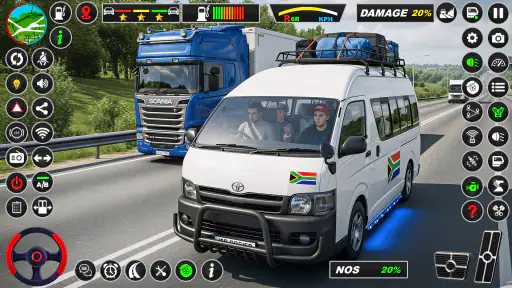 Mini Coach Bus Game Van Game screenshot