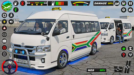 Mini Coach Bus Game Van Game screenshot