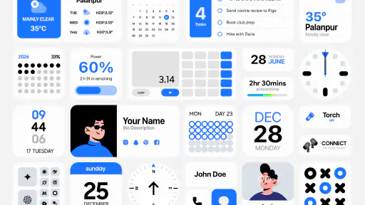 Minimal Widgets screenshot